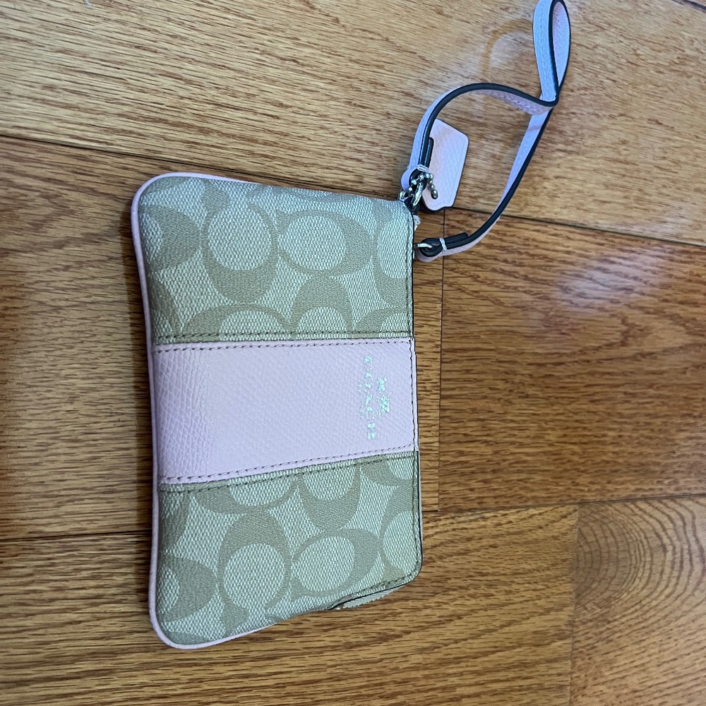 Coach Zip Wristlet